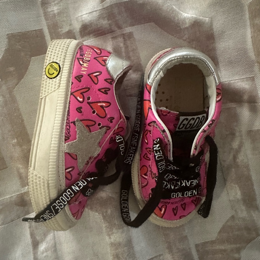 Like new Golden Goose baby sneakers size 4